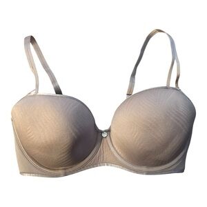 Natori Beige Underwire Bra Sz 34DD, 017